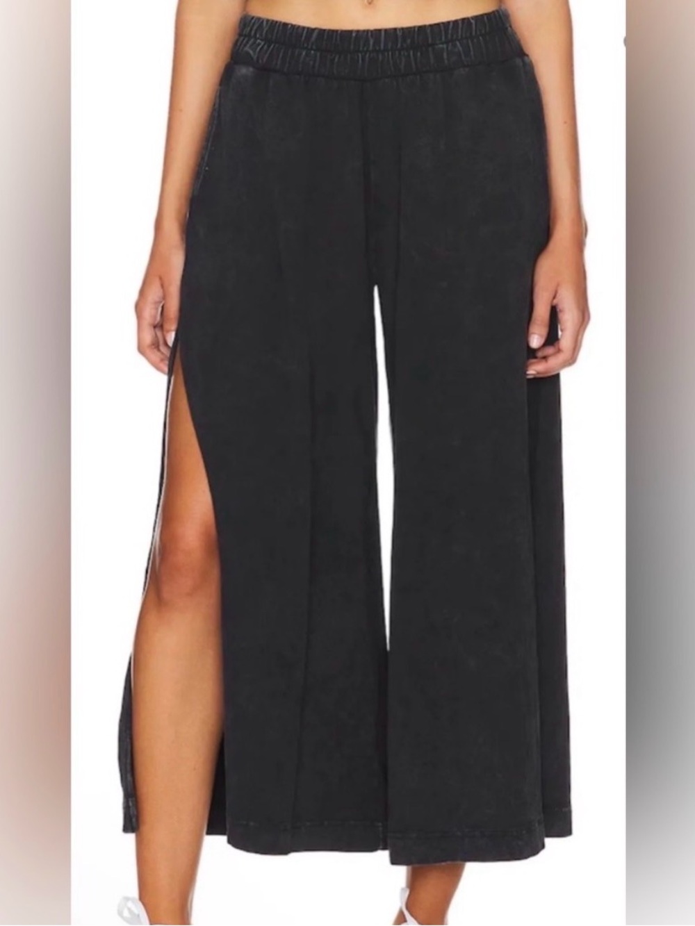 NWOT FP Movement Hot Shot Wide-Leg Split Pants - Picture 2 of 4